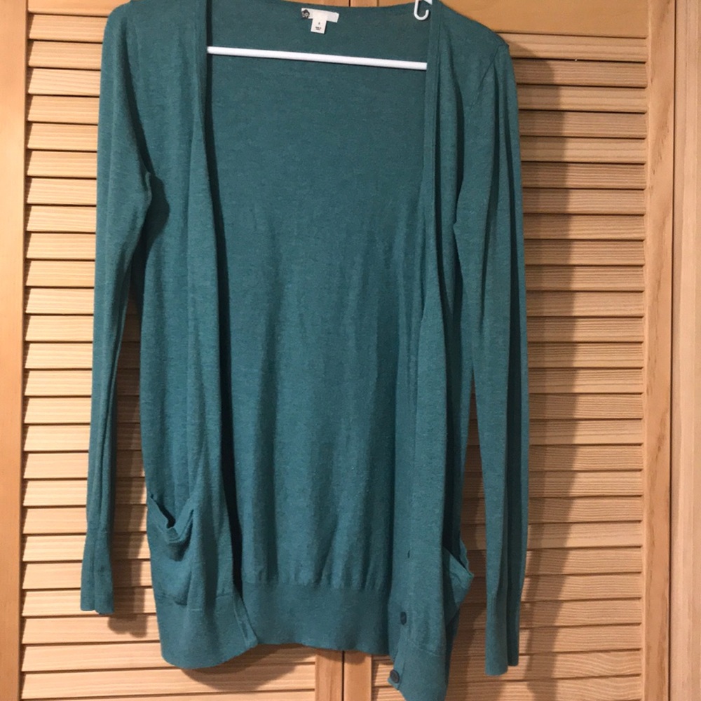 Teal cardigan from BP